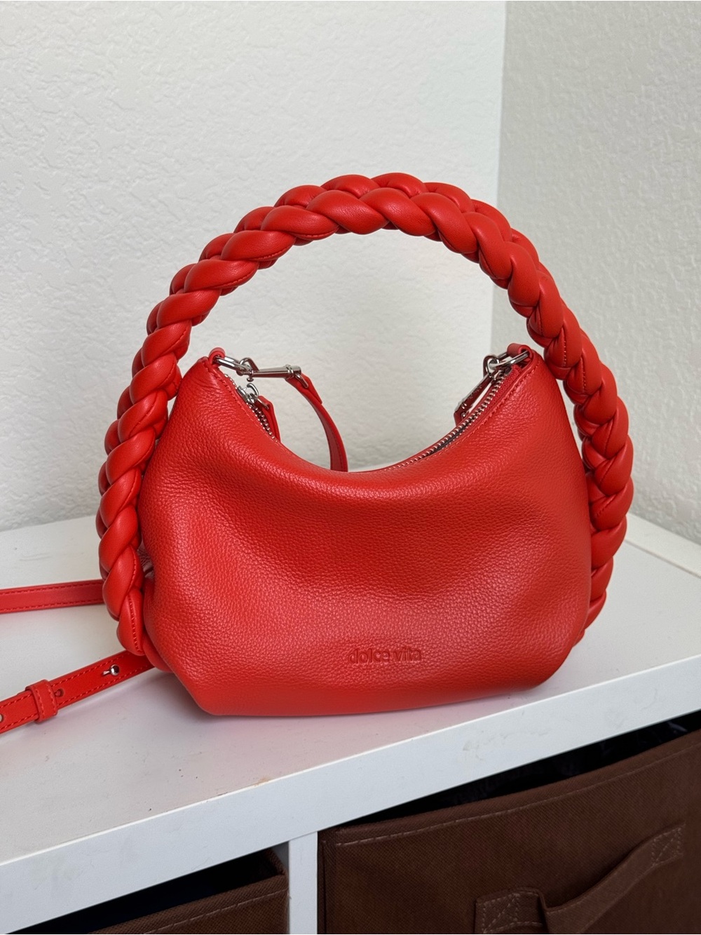 Dolce Vita Pippa Crossbody in Persimmon